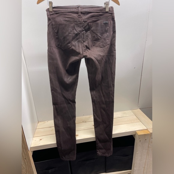 Hudson Jeans Women's Dark Brown Skinny Jeans - Picture 2 of 5